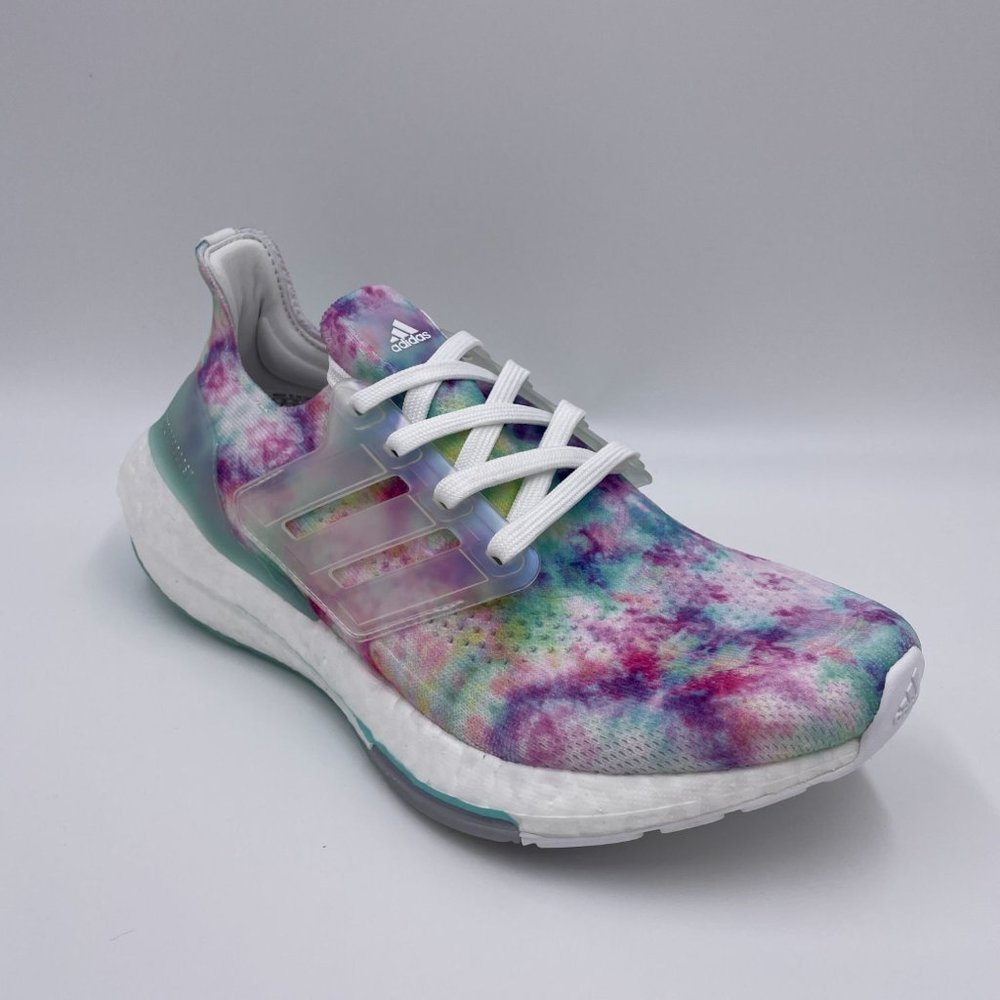 Adidas Ultraboost 21 Tie Dye Womens Shoes - Picture 5 of 7